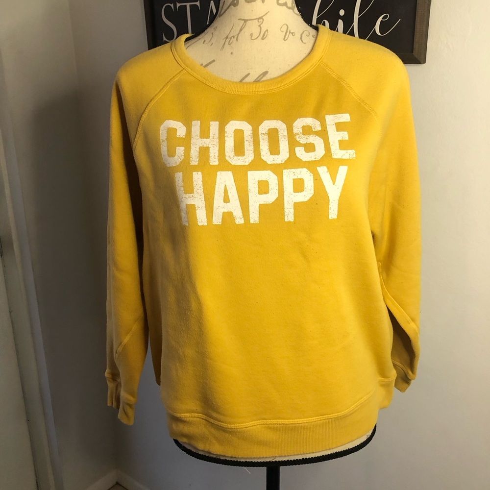 Choose Happy Sweater
